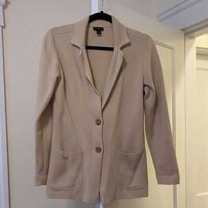 Ann Taylor Sweater Blazer